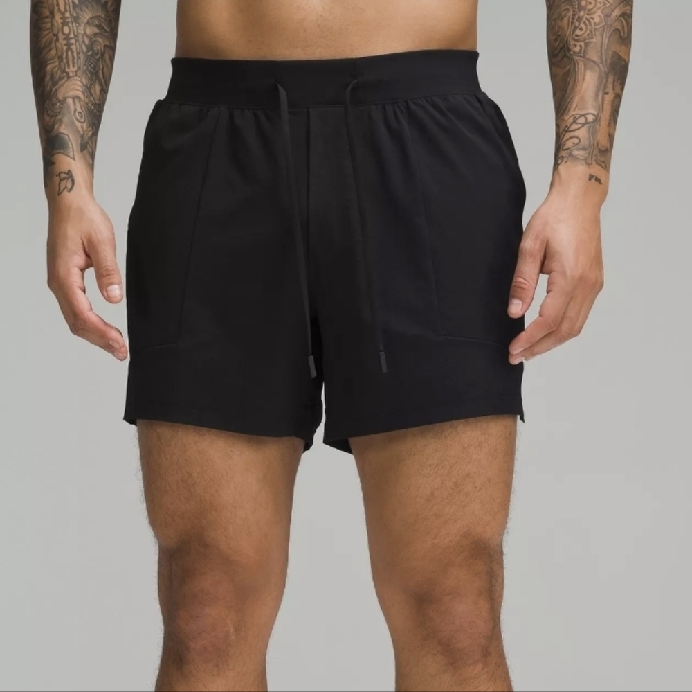 Men's Black Athletic Shorts